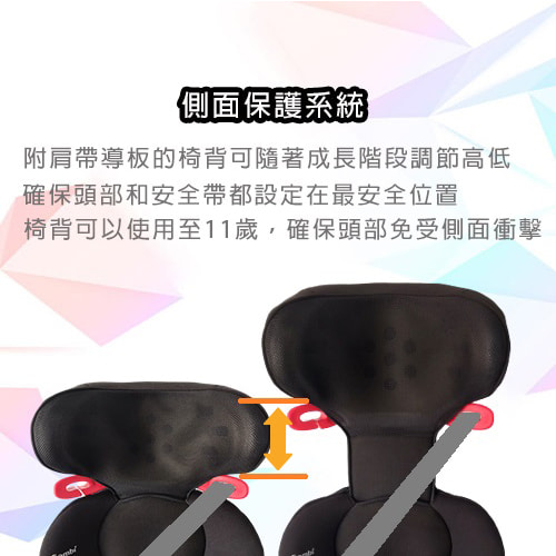 【Combi】Buon Junior多功能成長型安全座椅-(網眼黑)-租安全座椅 (5)-QgX9S.jpg